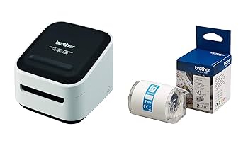 brother VC-500W カラーラベルプリンター カセット4点付き Amazon.co.jp: ブラザー 感熱カラーラベルプリンター VC-500W +